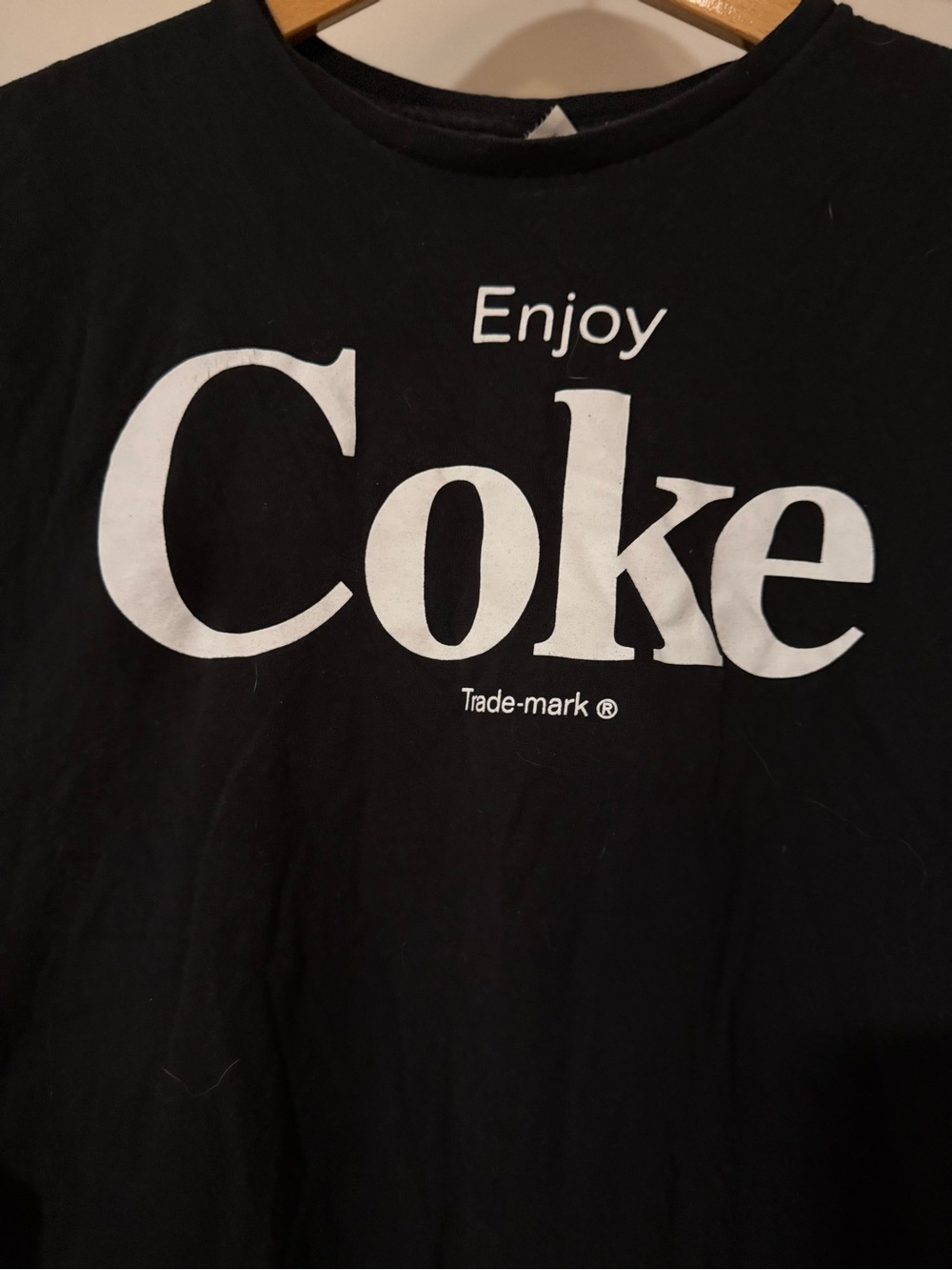 Delta Black 'Enjoy Coke' Graphic Tee - Men's Short Sleeve